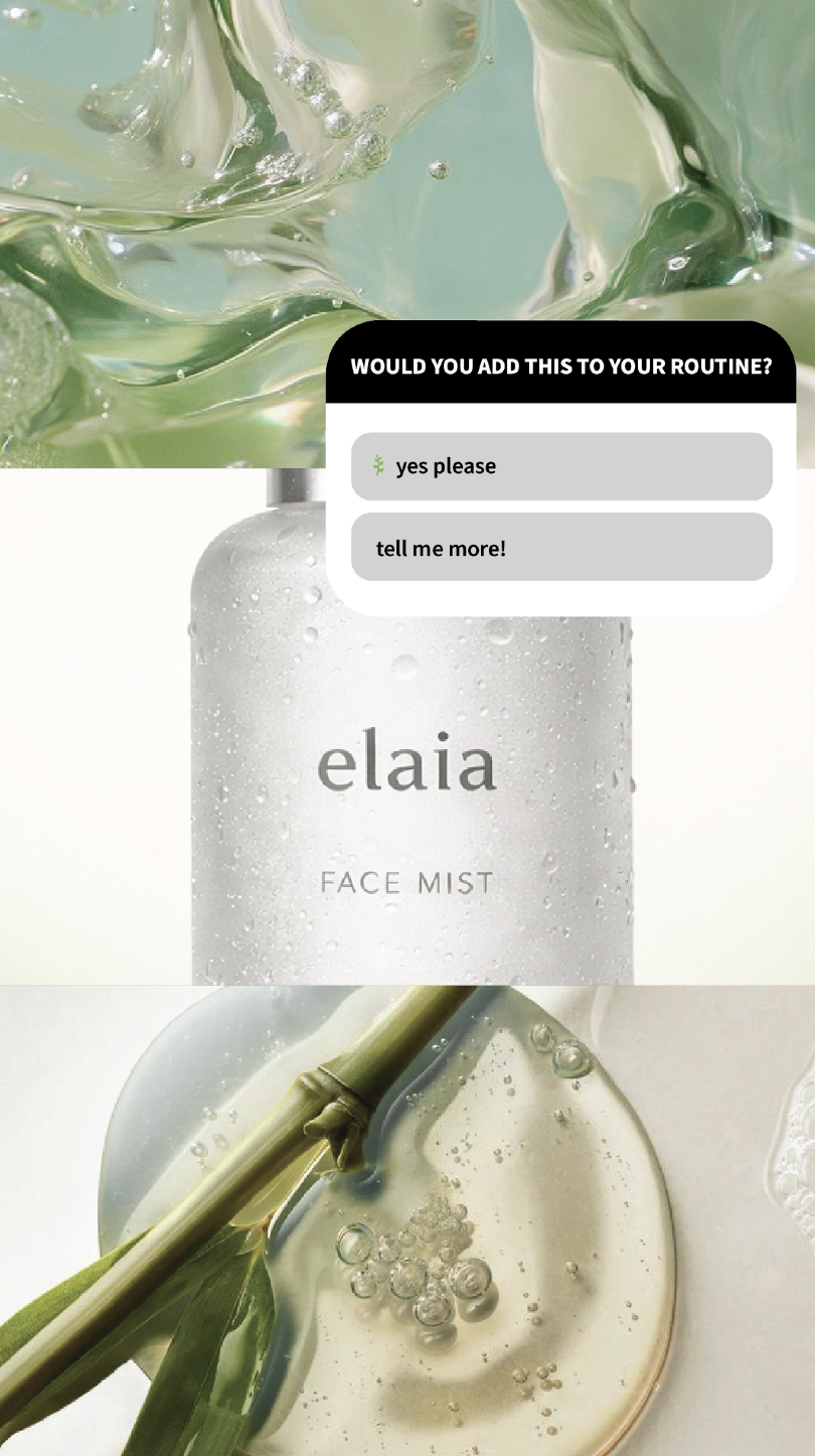 Elaia social media post