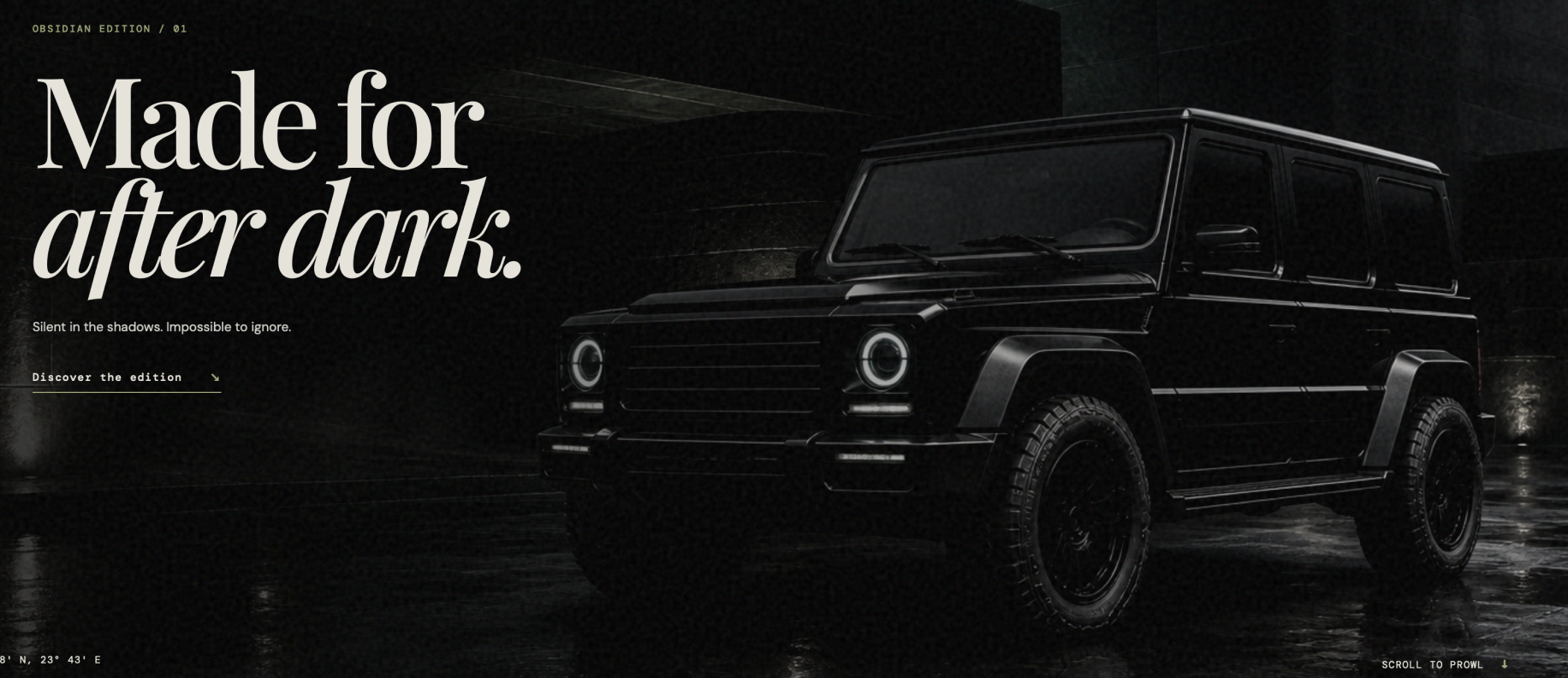 M Wagon website concept