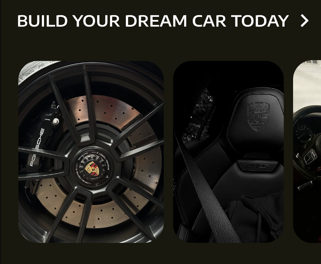 Build your dream Porsche